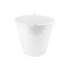 Balde Redondo Branco 8L Uso Alimentar - 8431250503720