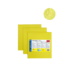 Pano Amarelo Multiusos 36x38 cm  ( Pack 3 un )