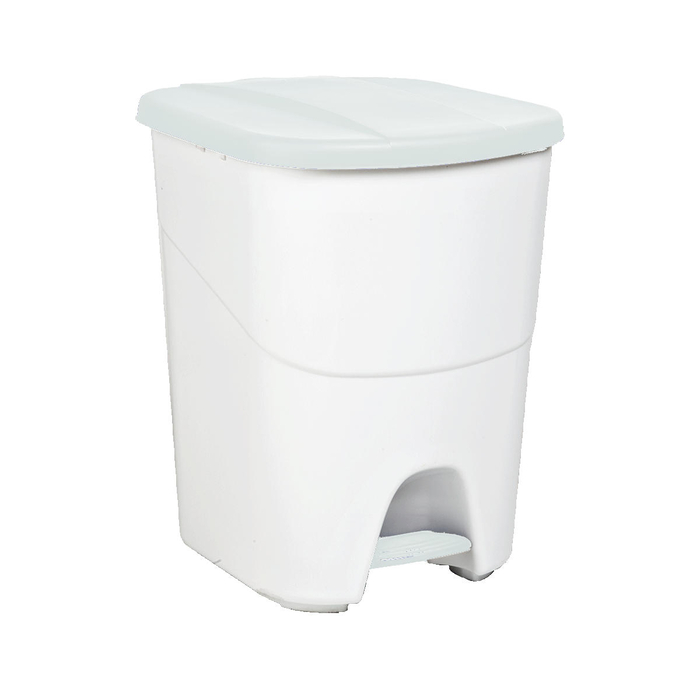 Contentor Ecológico Branco com Pedal 40L