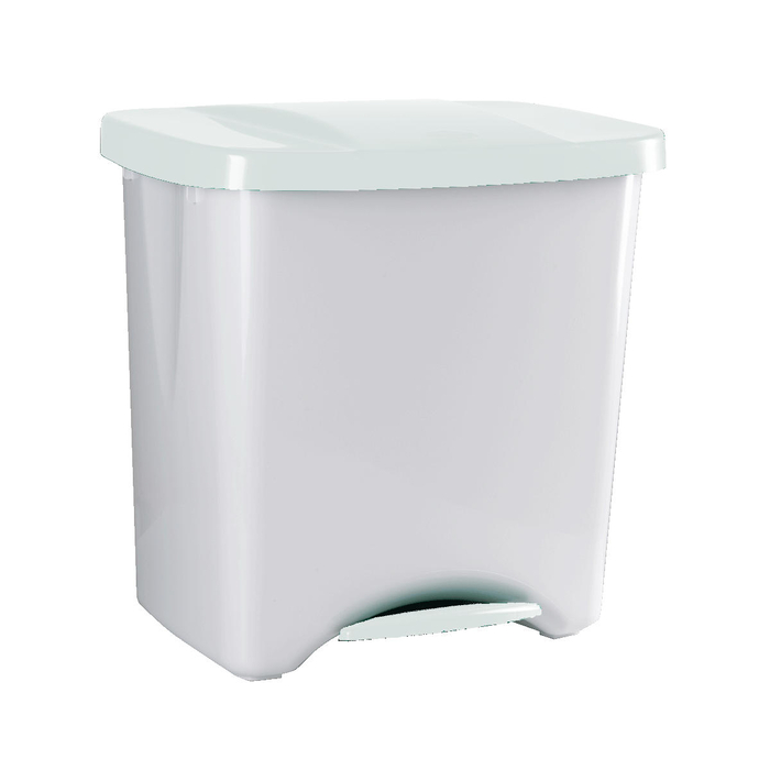 Contentor Ecológico Branco com Pedal 50L