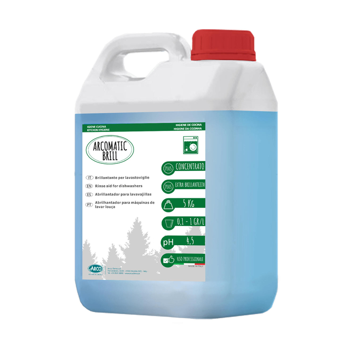 ARCOMATIC BRILL | Secante Abrilhantador de Loiça 5 Kg - ARCO