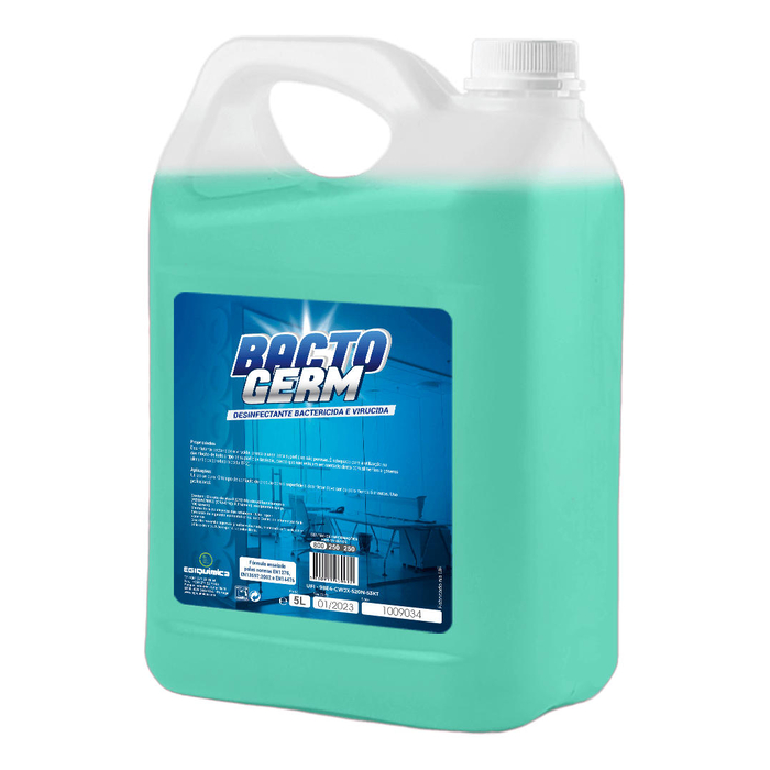 BACTOGERM Desinfetante Bactericida e Virucida 5L - EGIQUIMICA