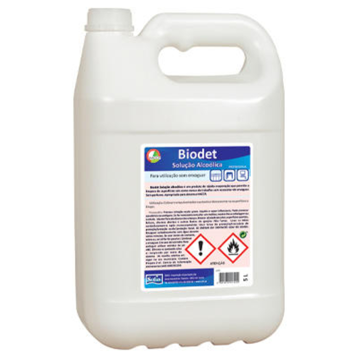 BIODET Solução Alcoólica 5L - SOLIS