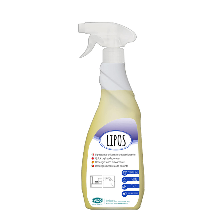 LIPOS | Desengordurante Rápido Auto-Secagem 750 ml - ARCO