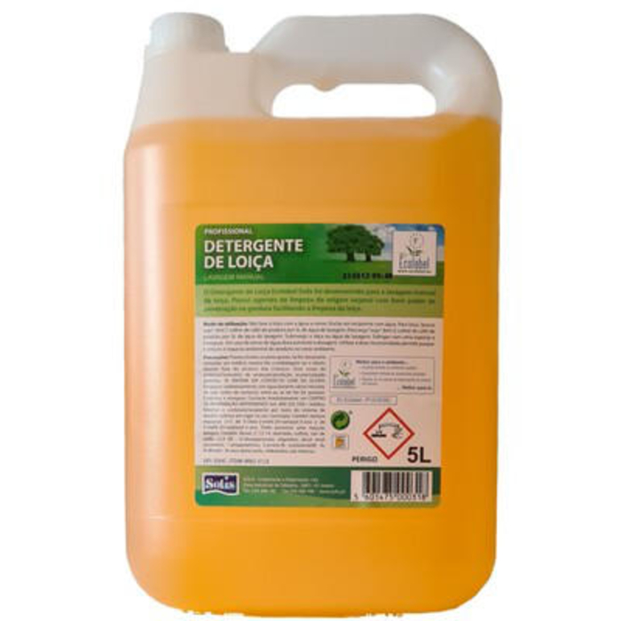 Detergente Louça Manual SOLIS ECOLABEL 5L - SOLIS