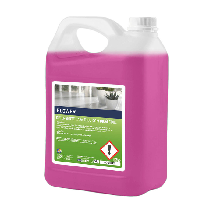 Lava Tudo Perfumado FLORAL 5L - HIGIMAIA