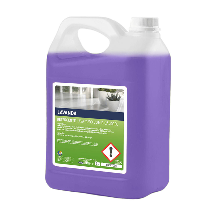 Lava Tudo Perfumado LAVANDA 5L - HIGIMAIA - DET.LT.LV.02