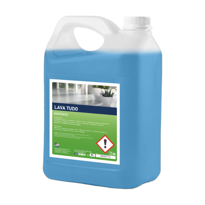 Lava Tudo Perfumado MARINHO 5L - HIGIMAIA