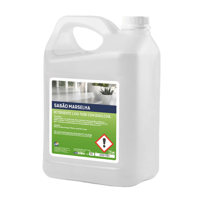 Lava Tudo Perfumado SABÃO MARSELHA 5L - HIGIMAIA - DET.LT.SM.02