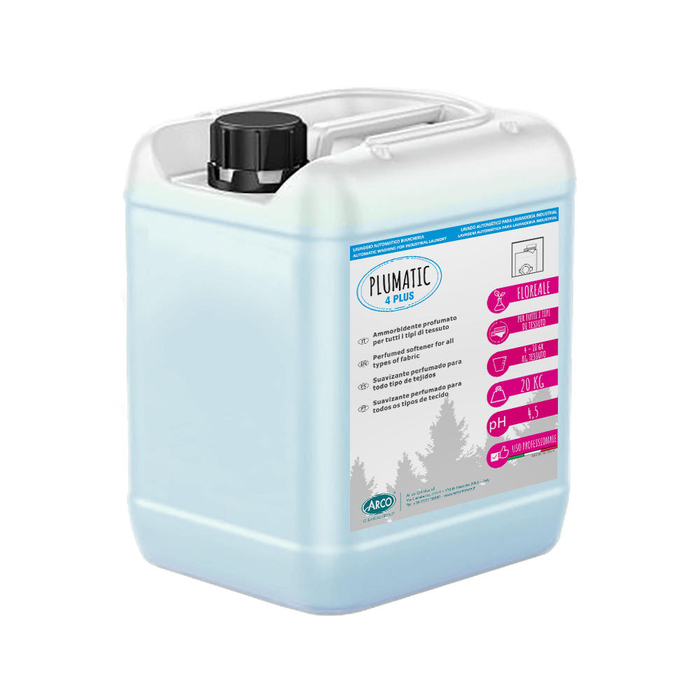 PLUMATIC 4 PLUS | Amaciador Roupa Concentrado 20 kg - ARCO