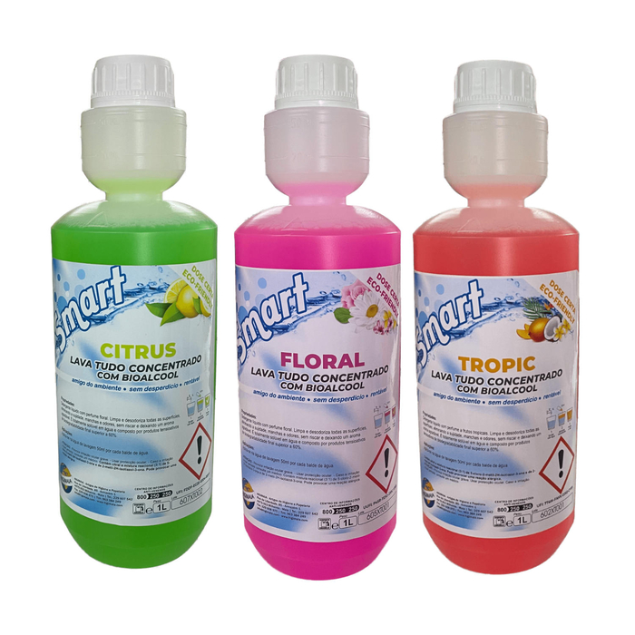 Lava Tudo Concentrado SMART GARDEN Dose Certa 1L - HIGIMAIA