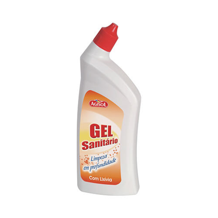 Gel WC Agisol com Lixívia ( 9 x 750 ml )