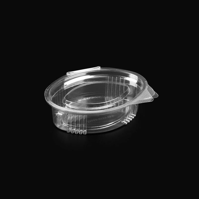 Molheira com Tampa PP Transparente 60cc - 50 un