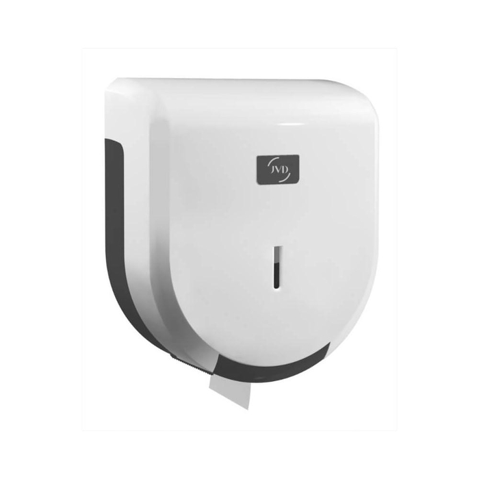Porta Rolos Jumbo ABS Branco JVD