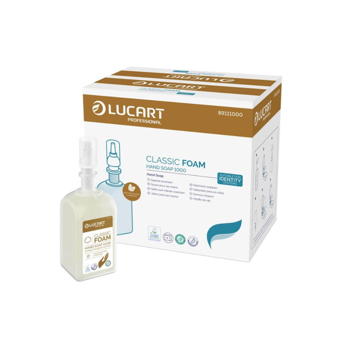 Recarga Espuma Lucart Classic - 6 x 1L