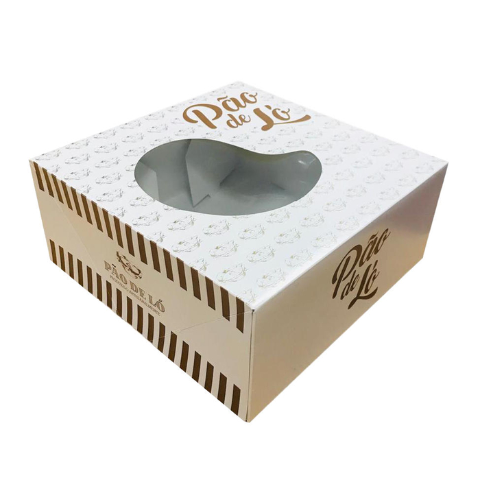 Caixa Pão de Ló CLASSIC 36 x 36 x 12 cm - 50 cxs.