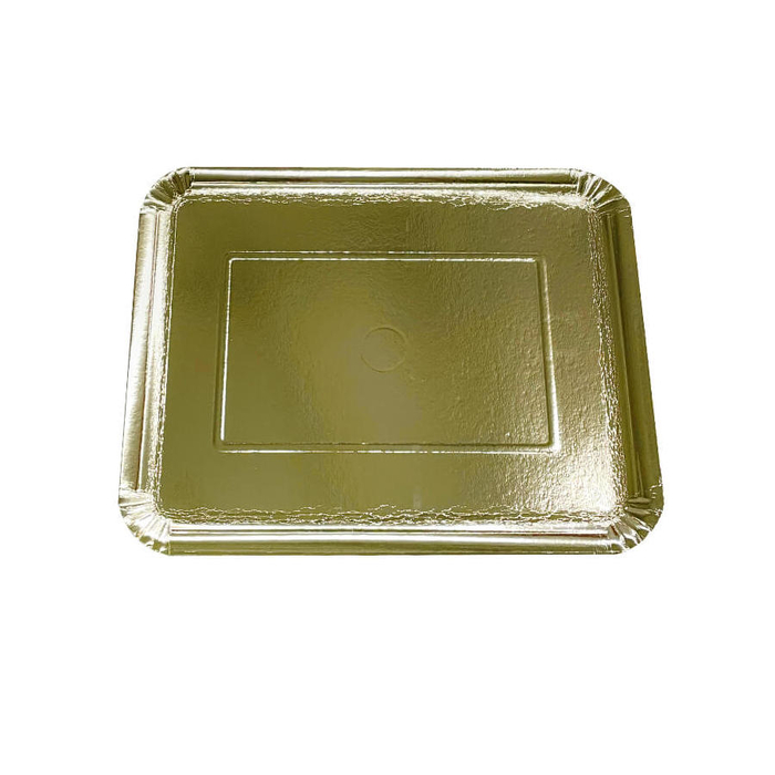 Travessa Dourada 25 x 33 cm Nr. 10 - Pack 10 un
