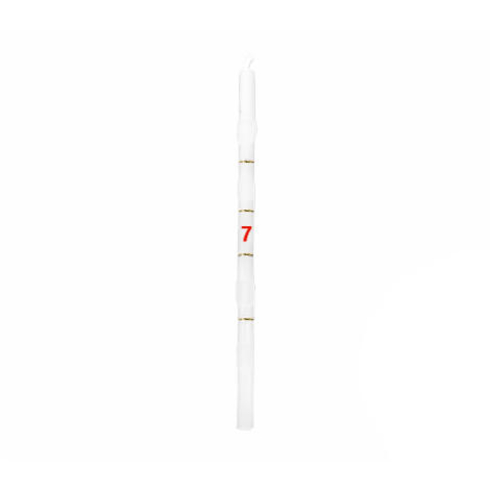 Velas Aniversário Numeradas Nr 7 - 18 un