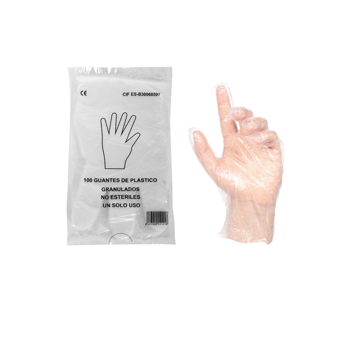 Luvas de Polietileno Palhaço - 500 un
