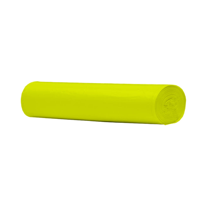 Saco Lixo 85 x 105cm 120L Amarelo rolo com 10 un - SC.R120L.AM