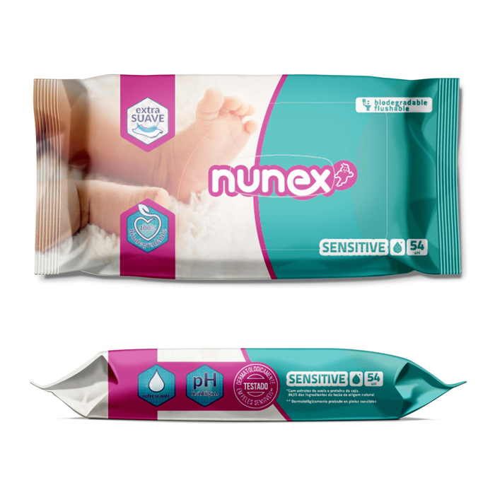 Toalhita Nunex Sensitive 54 un