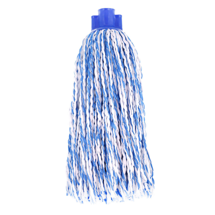 Esfregona Microfibras Azul e Branca | Recarga