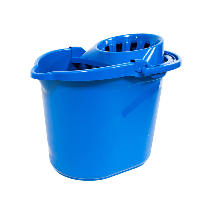 Balde Rectangular ONE 15 lts. Azul c/ Espremedor